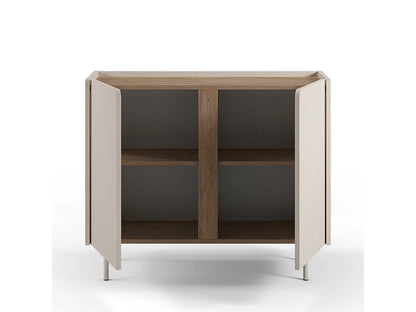 Buffet Bas Japandi Bois Et Métal - Boxy