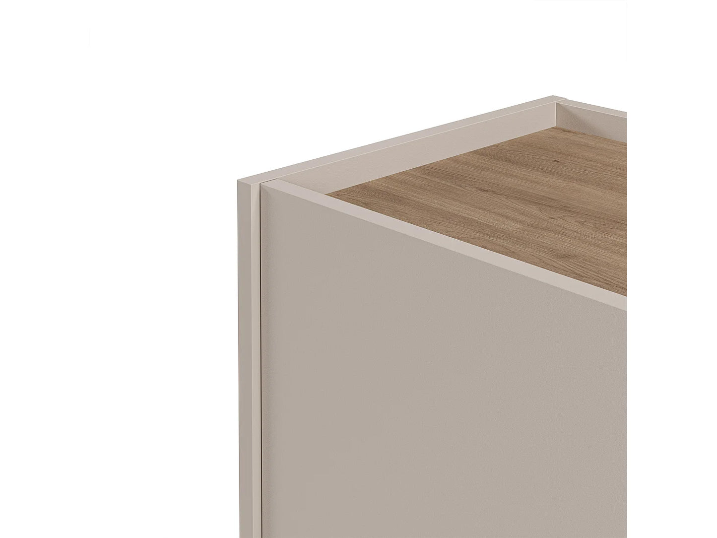 Buffet Bas Japandi Bois Et Métal - Boxy