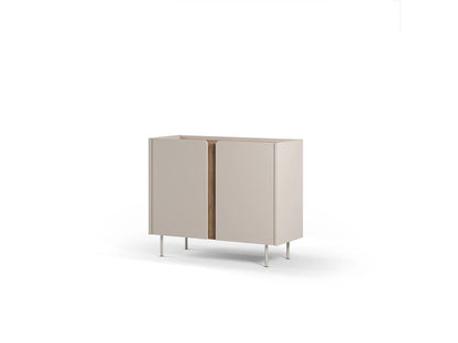 Buffet Bas Japandi Bois Et Métal - Boxy