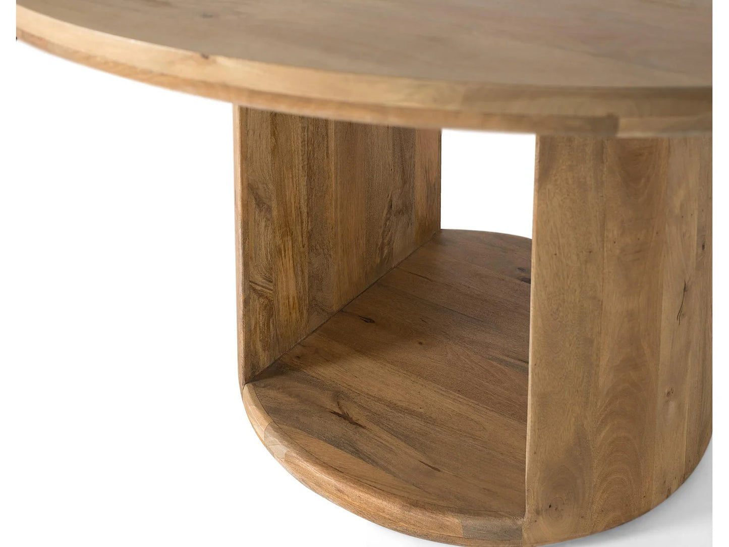 Table Manguier Japandi Plateau Rond 150cm - Manguier