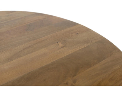 Table Manguier Japandi Plateau Rond 150cm - Manguier