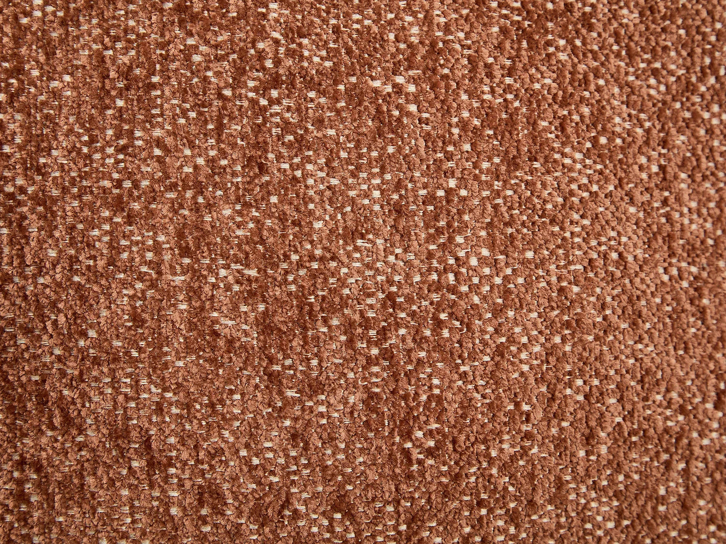 Fauteuil Japandi Tissu Chiné Terracotta - Lanito