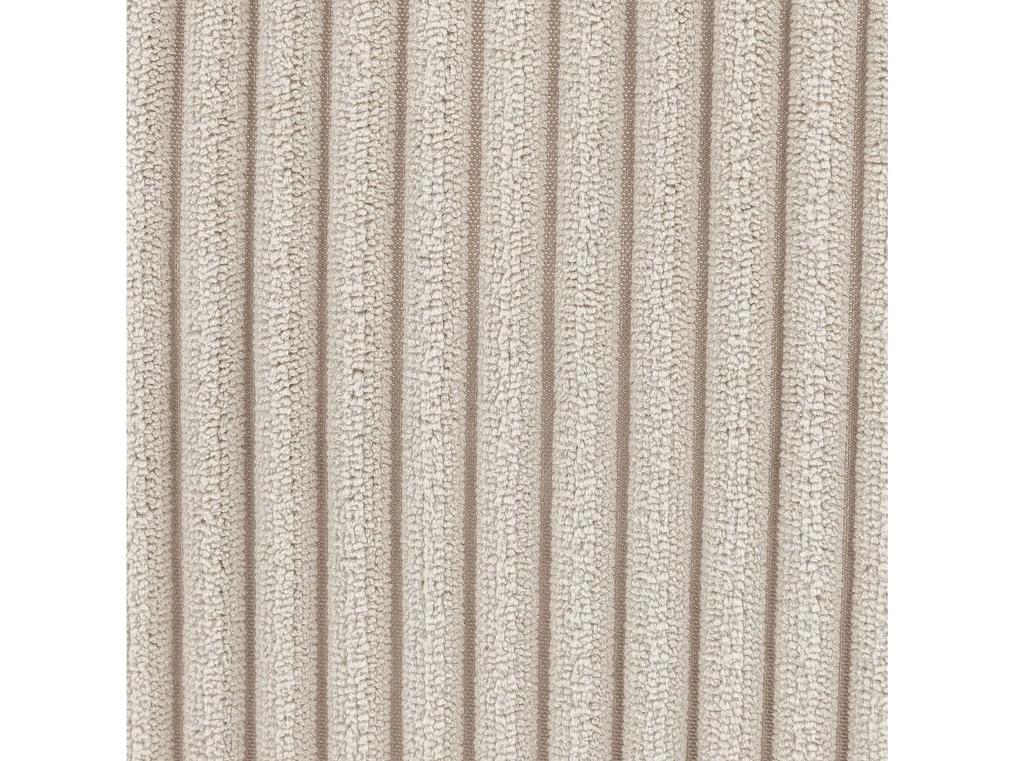 Pouf Repose-Pieds Japandi Velours Beige - Morgan