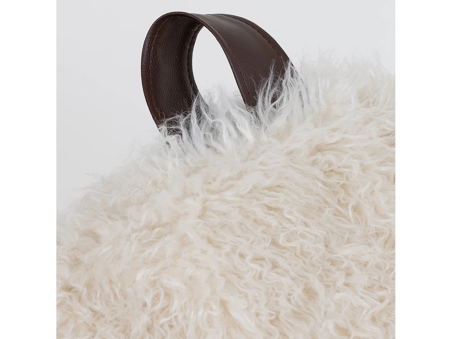 Pouf Cocoon Japandi Imitation Fourrure - Cocoon