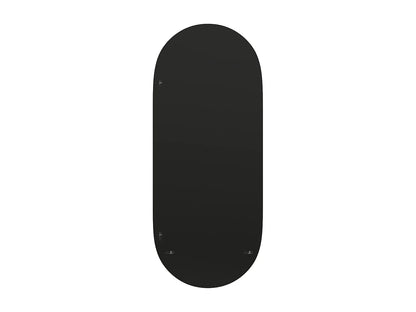 Miroir Vertical Japandi Ovale Hévéa - Shaxi