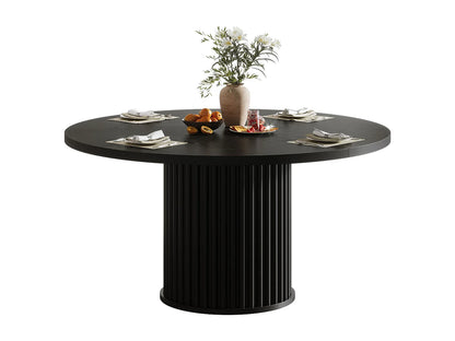 Table Circulaire Japandi Moderne 120cm - Moderne