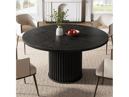 Table Circulaire Japandi Moderne 120cm - Moderne