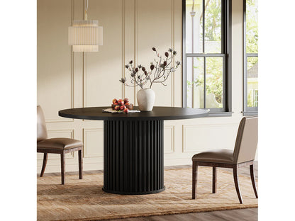 Table Circulaire Japandi Moderne 120cm - Moderne