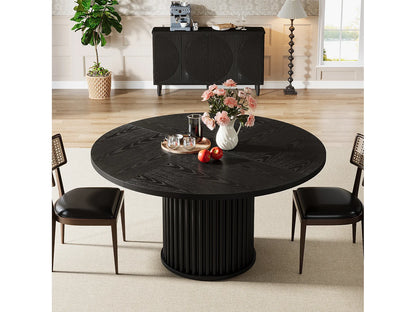 Table Circulaire Japandi Moderne 120cm - Moderne