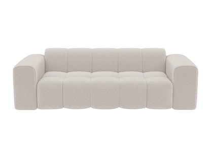 Canapé Japandi Bubble Chenille Beige 3 Places - Caleso