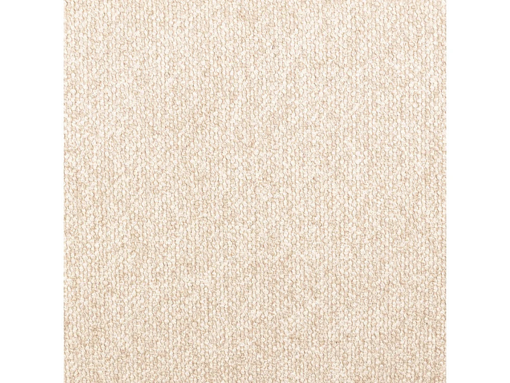 Fauteuil Japandi Bouclette Et Bois Beige - Nubo