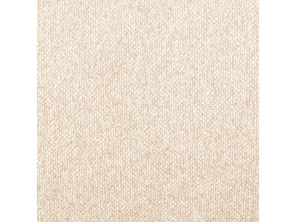 Fauteuil Japandi Bouclette Et Bois Beige - Nubo