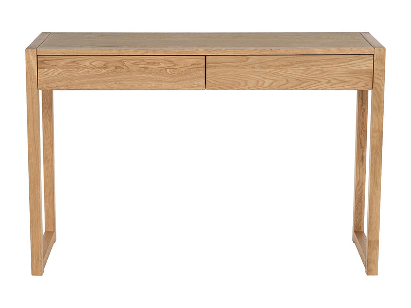 Console Travail Japandi Teinte Naturelle - Nelizar