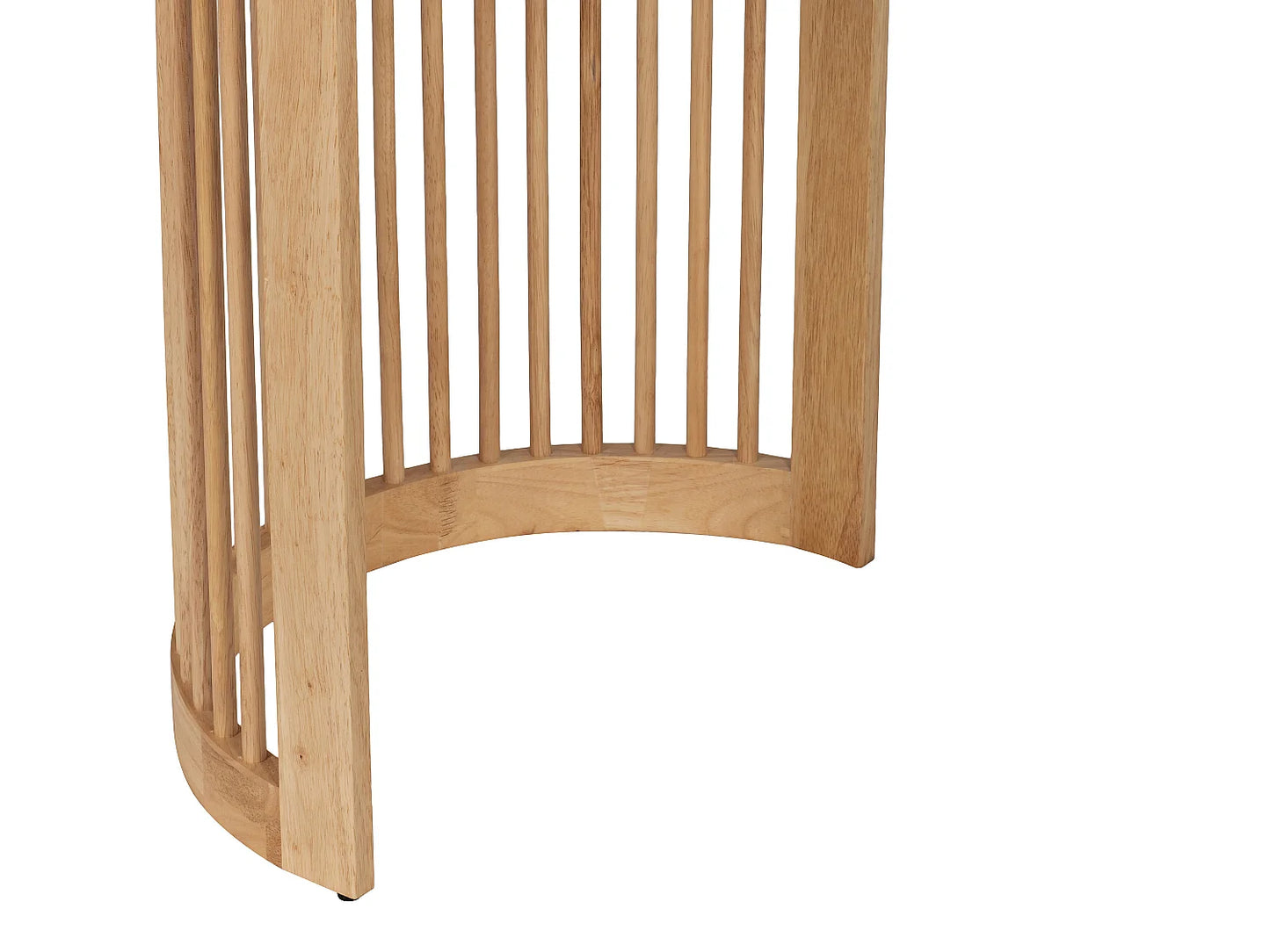 Table Chêne Japandi Pieds En Hévéa - Neliram