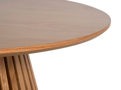 Table Basse Japandi Tambour Bois et Conique - Carmiza