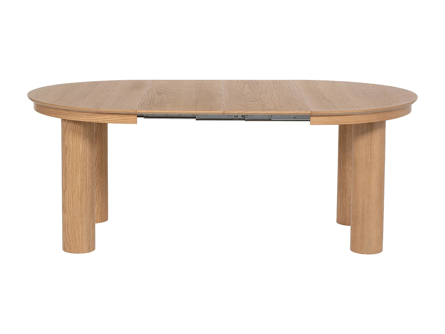 Table Extensible Japandi Chêne Naturel Clair - Elitaro