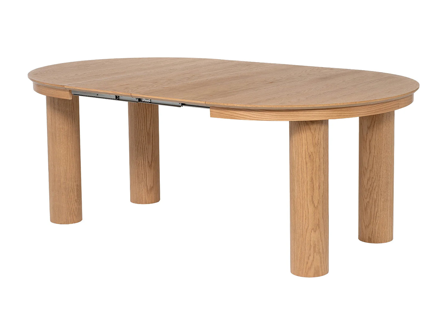 Table Extensible Japandi Chêne Naturel Clair - Elitaro