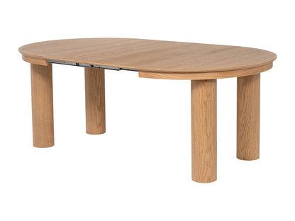 Table Extensible Japandi Chêne Naturel Clair - Elitaro