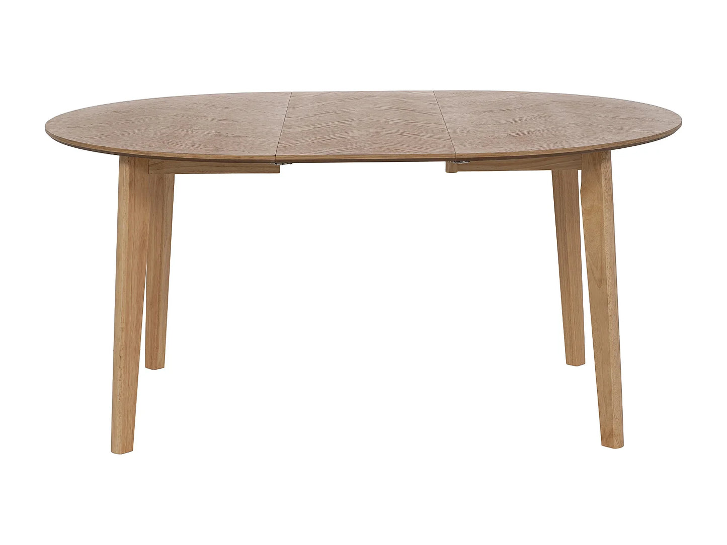 Table Extensible Japandi Placage Chêne - Marizel