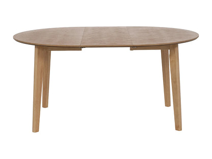 Table Extensible Japandi Placage Chêne - Marizel