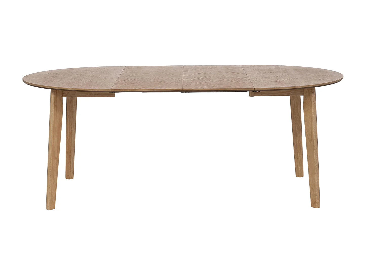 Table Extensible Japandi Placage Chêne - Marizel