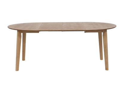 Table Extensible Japandi Placage Chêne - Marizel