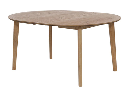 Table Extensible Japandi Placage Chêne - Marizel