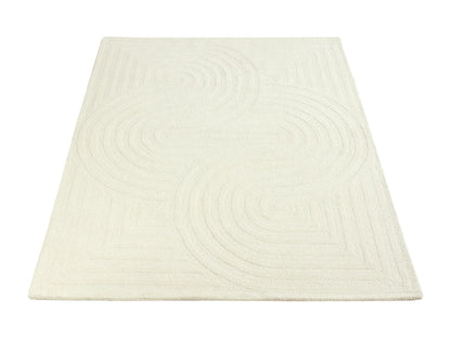 Tapis Japandi 100% Laine Tufté Main - Luzan