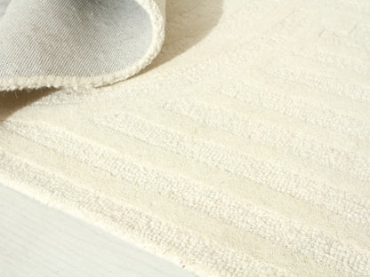 Tapis Japandi 100% Laine Tufté Main - Luzan