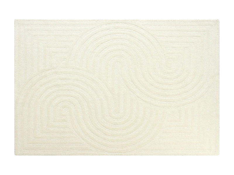 Tapis Japandi 100% Laine Tufté Main - Luzan