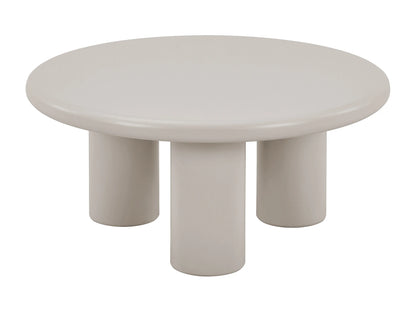 Table Basse Japandi Finition Laqué Beige - Marlna
