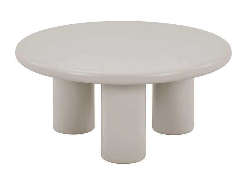 Table Basse Japandi Finition Laqué Beige - Marlna