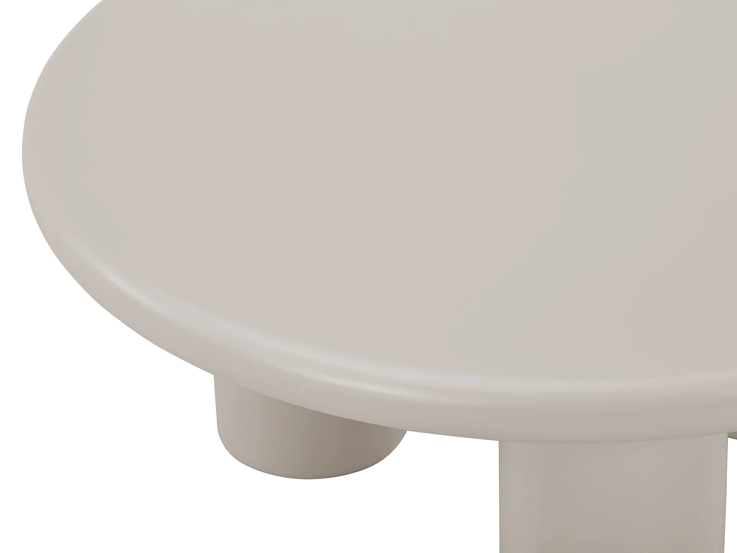 Table Basse Japandi Finition Laqué Beige - Marlna