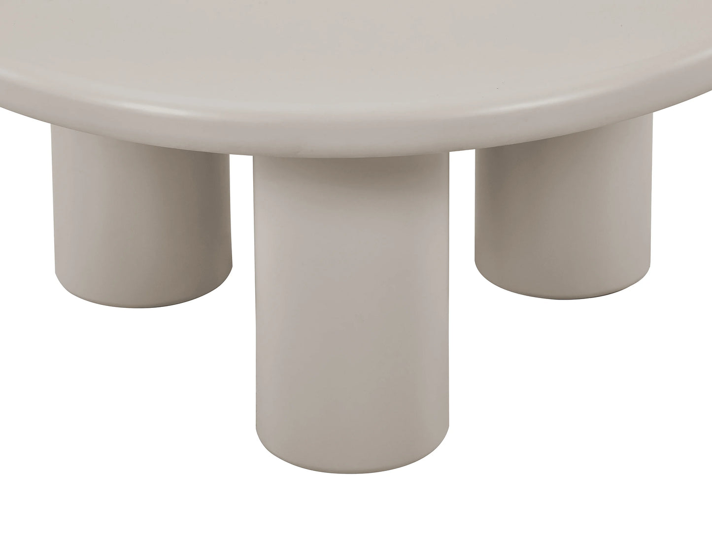 Table Basse Japandi Finition Laqué Beige - Marlna