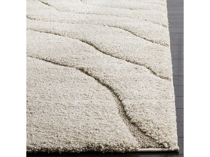 Tapis Japandi Carré Teinte Neutre - Raton