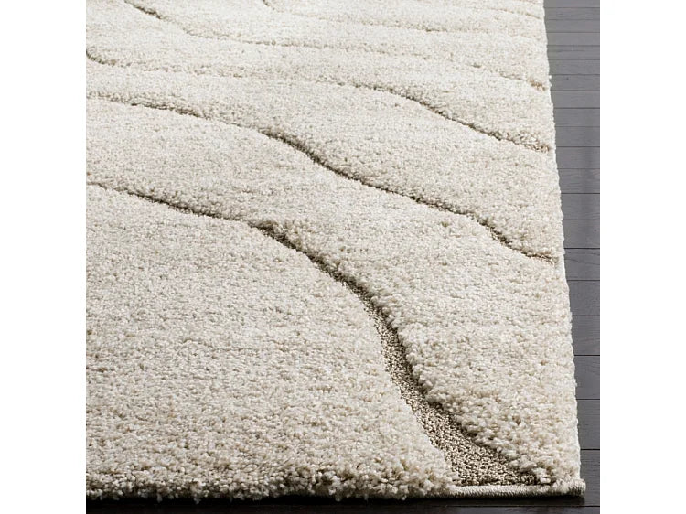 Tapis Japandi Carré Teinte Neutre - Raton