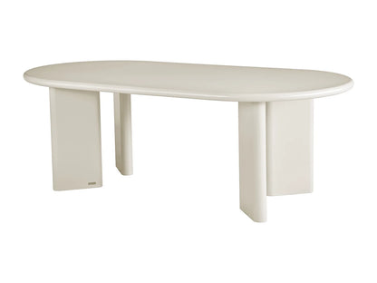 Table Beige Japandi Huit Personnes Mdf - Maruza