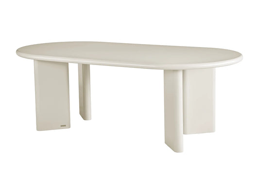 Table Beige Japandi Huit Personnes Mdf - Maruza