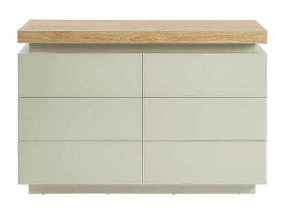 Commode Japandi Six Tiroirs Leds - Halo