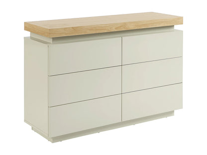 Commode Japandi Six Tiroirs Leds - Halo