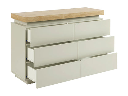 Commode Japandi Six Tiroirs Leds - Halo