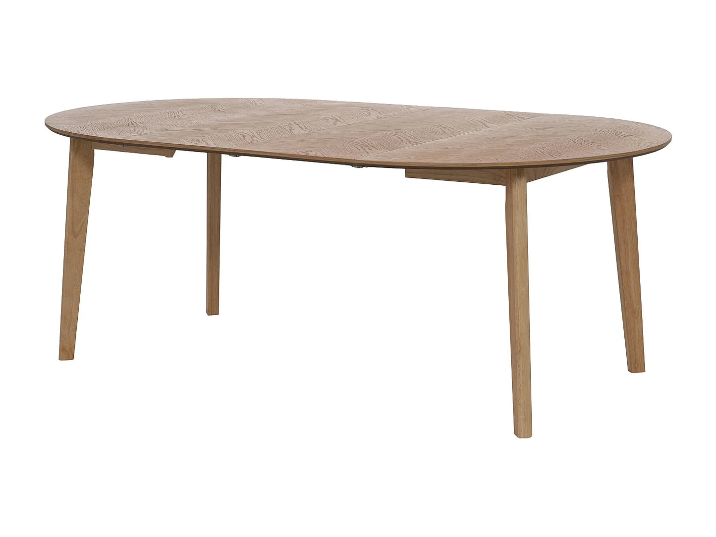 Table Extensible Japandi Placage Chêne - Marizel