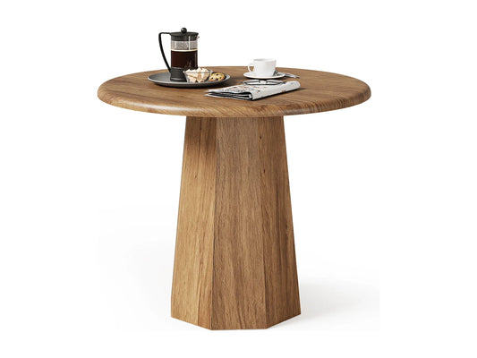Petite Table Japandi Piétement Octogonal - Cuisine