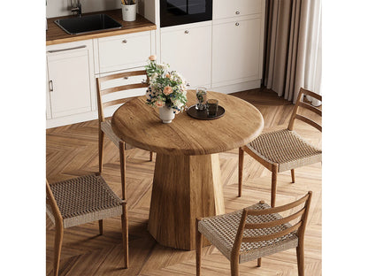 Petite Table Japandi Piétement Octogonal - Cuisine