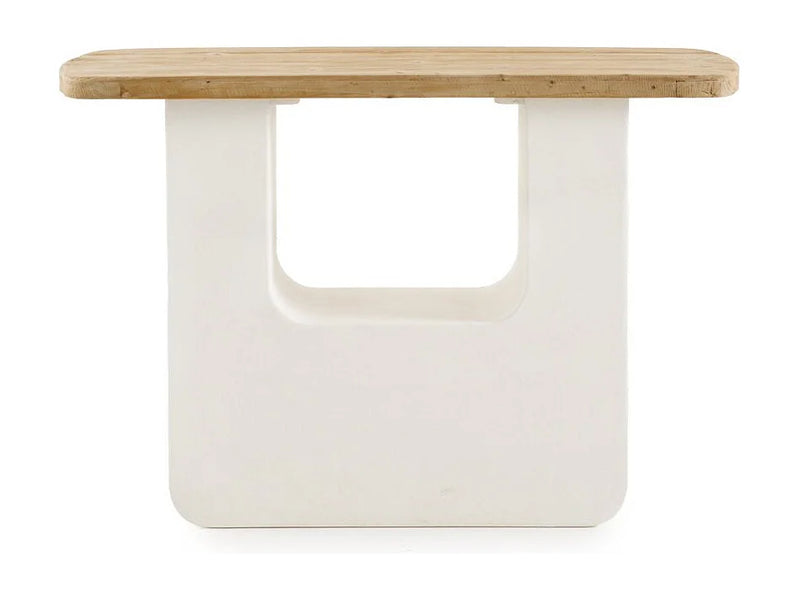 Console Ciment Japandi Plateau Sapin - Sapin