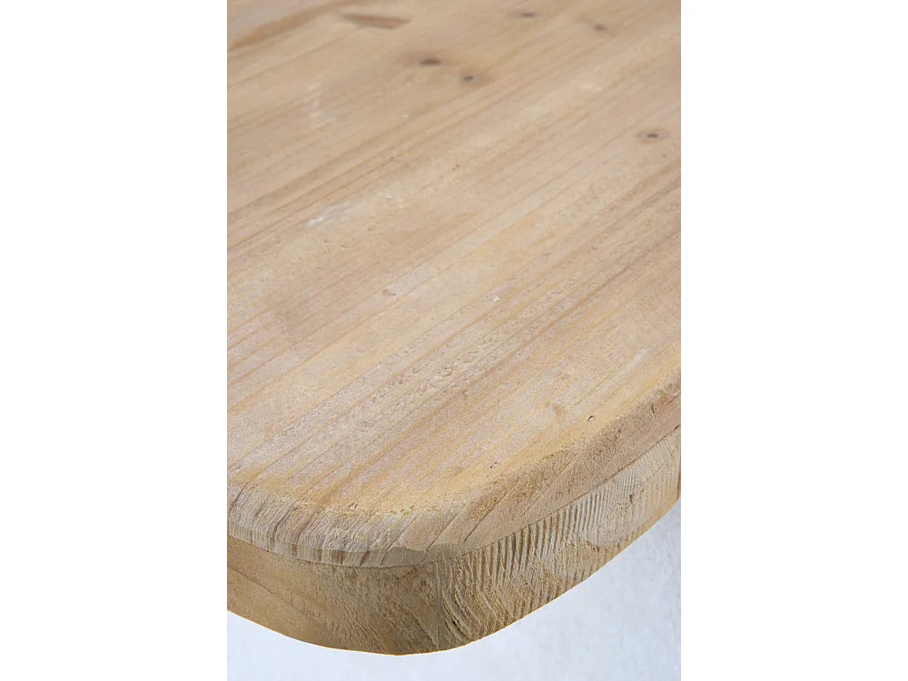 Console Ciment Japandi Plateau Sapin - Sapin