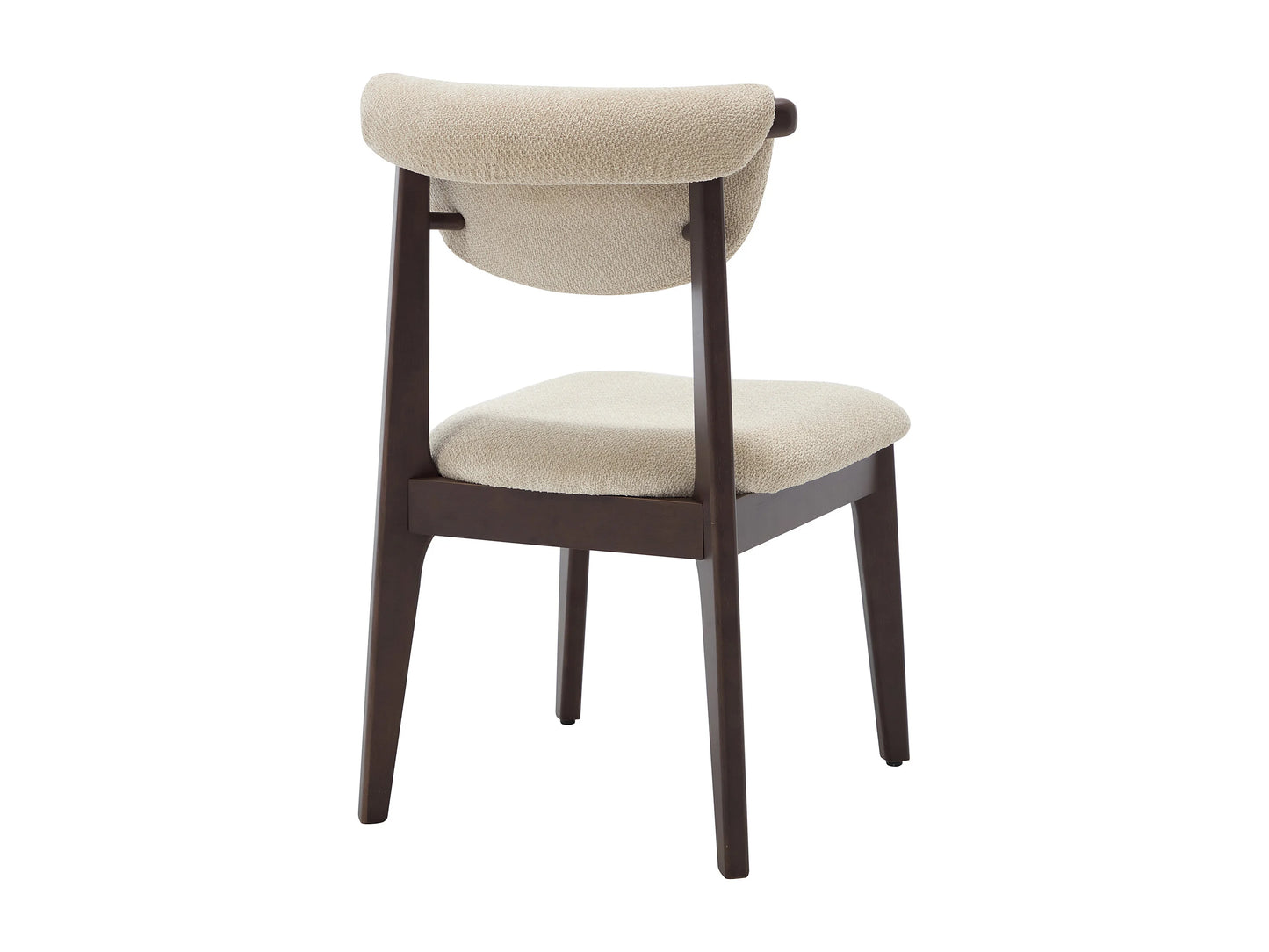Lot De 2 Chaises Japandi Texture Beige Hévéa - Gabiel
