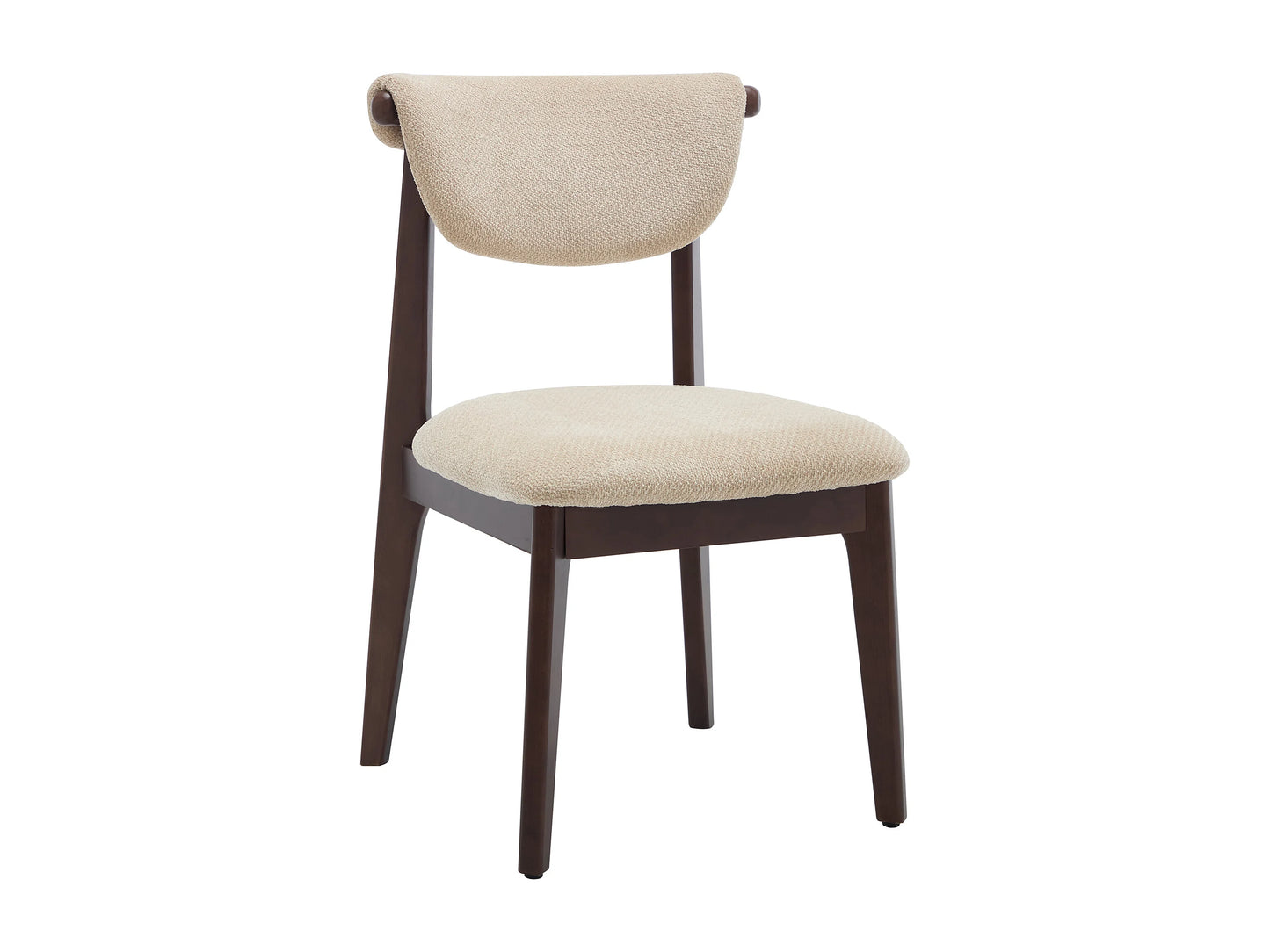Lot De 2 Chaises Japandi Texture Beige Hévéa - Gabiel