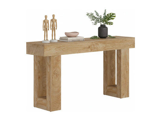 Table Console Japandi Longueur 160cm - Naturel
