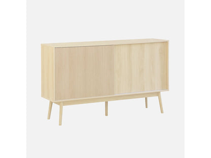 Buffet Linéaire Japandi Bois Naturel - Linear